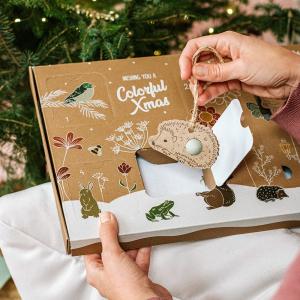 Seed Bombs - Geschenkset kerstdecoratie (7 stuks) - originele kerstdecoratie