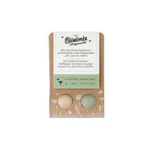 Blossombs Seed Bombs - klein geschenk (2 stuks) - origineel en praktisch geschenk in één