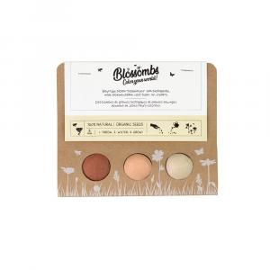 Blossombs Seed Bombs - klein geschenk (3 stuks) - origineel en praktisch geschenk in één