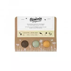 Blossombs Seed Bombs - klein geschenk (3 stuks) - origineel en praktisch geschenk in één