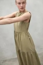 Ecoalf Bosa Dress Brown