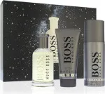 Boss Bottled geschenkset eau de toilette 100 ml + douchegel 100 ml + deodorant voor heren