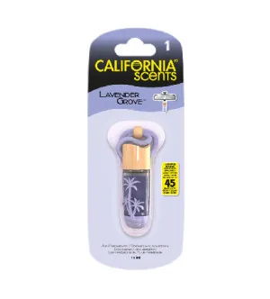 California Scents Hanging Vial Lavender Grove geur voor de auto 5 ml