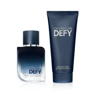 Calvin Klein Defy Eau de Parfum (EDP) 50 ml + douchegel voor lichaam en haar voor heren