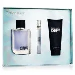 Defy EDT 100 ml + EDT MINI 10 ml + SG voor lichaam en haar 100 ml M