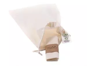 Tierra Verde Canvas tas - klein (1 stuk) - gemaakt van biokatoen, met trekkoord