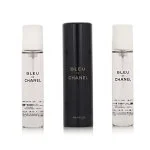 Chanel Bleu de Chanel navulbare reisverstuiver 20 ml + 2 x parfum navulling voor heren 20 ml
