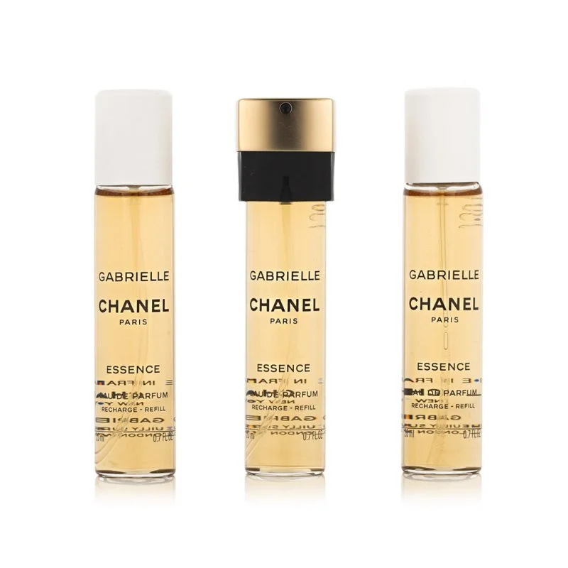 Chanel Gabrielle Essence 3 x 20 ml navulling voor zakverstuiver eau de toilette voor dames