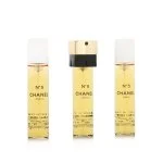 Chanel No 5 navulling 2 x 20 ml + EDP-navulling met verstuiver Eau de Parfum voor dames 20 ml