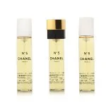 Chanel No 5 3 x 20 ml navulling voor zakverstuiver eau de toilette voor dames