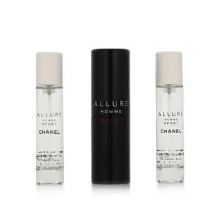 Chanel Allure Homme Sport eau de toilette voor mannen 3x20 ml navulbare flacon