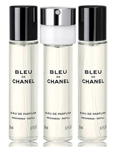 Bleu de Chanel Eau De Parfum navulbare parfum 60 ml voor mannen 60 ml navulling