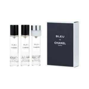 Chanel Bleu de Chanel EDT navulling 2 x 20 ml + EDT navulling met verstuiver 20 ml M