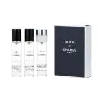 Bleu de Chanel EDT navulling 2 x 20 ml + EDT navulling met verstuiver 20 ml M 60 ml