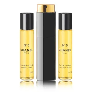 Chanel N°5 Eau De Toilette eau de toilette voor vrouwen 3x20 ml navulbare flacon