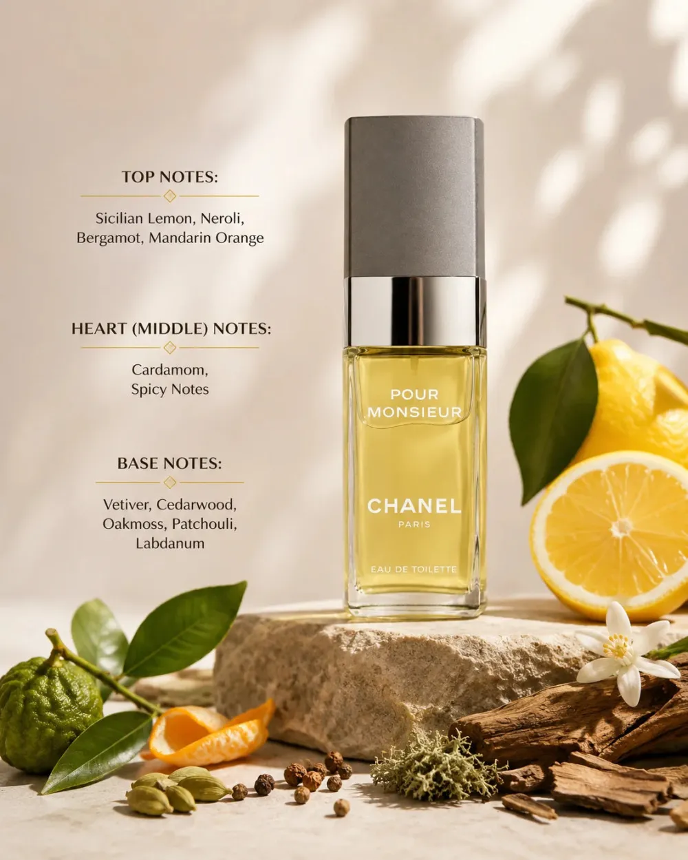 Pour Monsieur eau de toilette voor mannen 100 ml