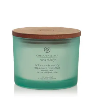 Chesapeake Bay Balance + Harmony geurkaars met 3 lonten 312 g