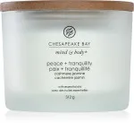 Peace + Tranquility geurkaars met 3 lonten 312 g