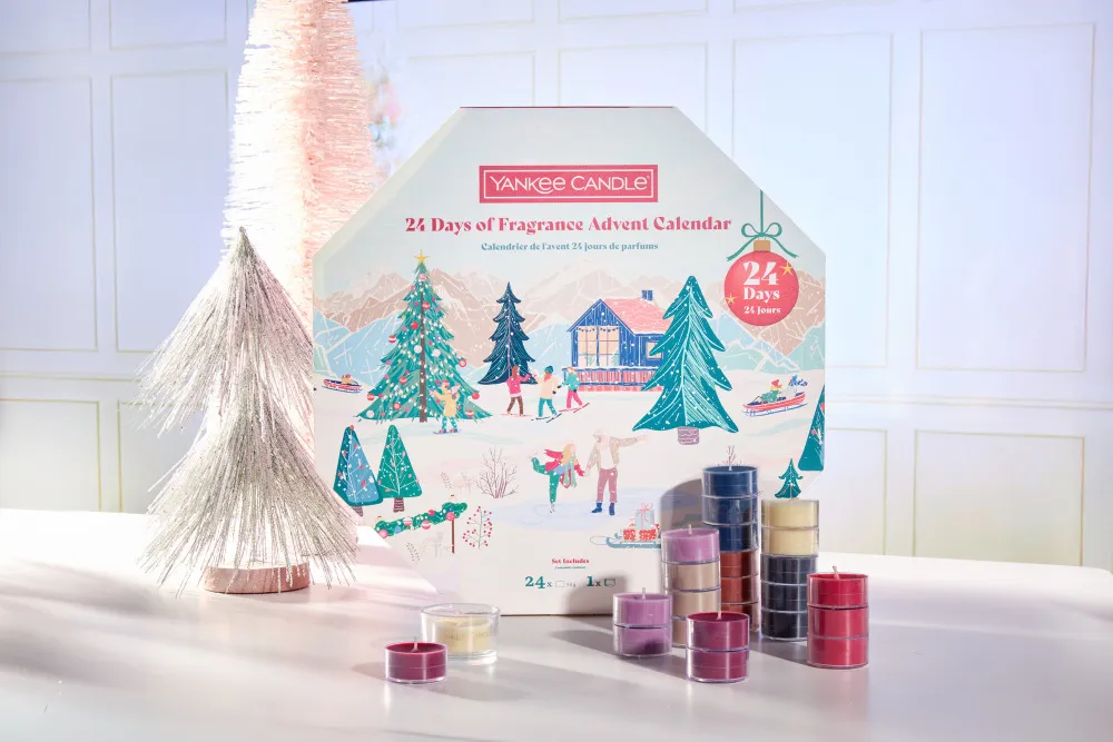 Kerst adventskalender-krans