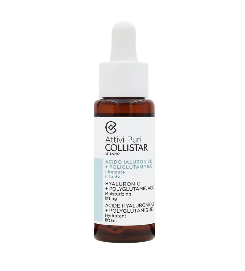 Attivi Puri Hyaluronic + Polyglutamic Acid liftend gezichtsserum met hyaluronzuur 30 ml