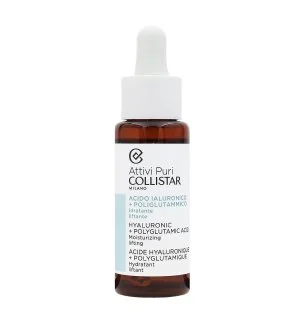 Collistar Attivi Puri Hyaluronic + Polyglutamic Acid liftend gezichtsserum met hyaluronzuur