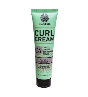 CrazyBull Curl Cream C4 Conditioning hydraterende stylingcrème