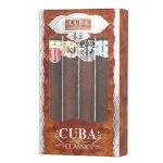 Cuba Cuba Set Yellow 35 ml + EDT Blue 35 ml + EDT Red 35 ml + EDT Orange eau de toilette voor heren