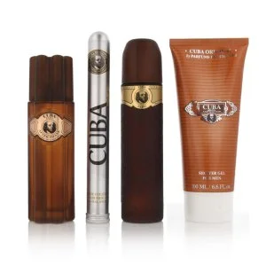 Cuba Cuba Gold 100 ml + EDT 35 ml + AS 100 ml + SG eau de toilette voor heren