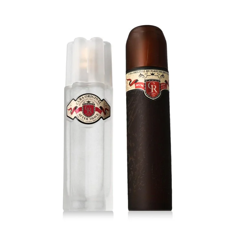 Cuba Royal eau de toilette voor heren 100 ml + aftershave 100 ml + sleutelhanger