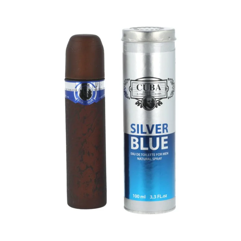 Cuba Silver Blue eau de toilette voor heren