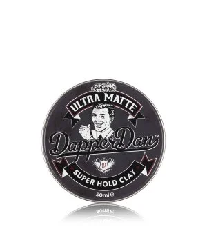 Dapper Dan Ultra Matte Clay extra verstevigende kleipomade met droog effect