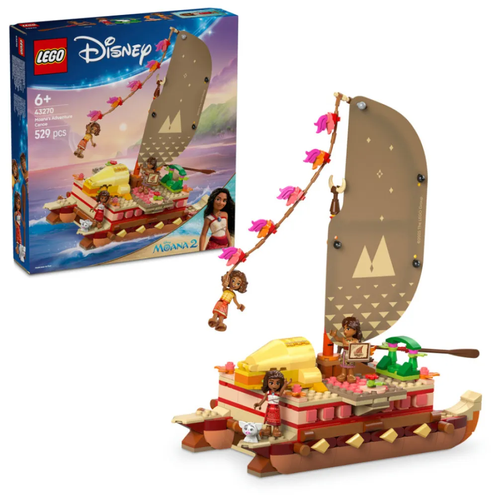 Disney 43270 Vaiana en het kanoavontuur