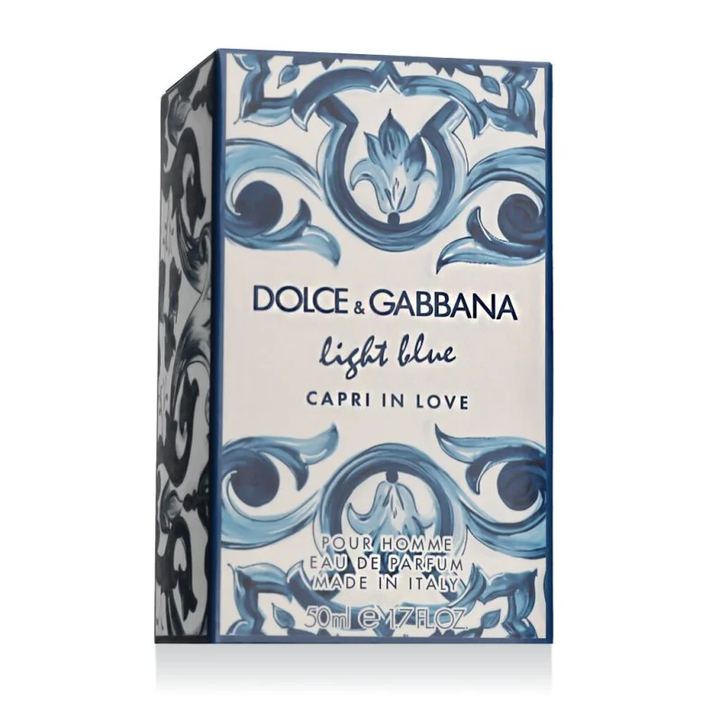 Dolce & Gabbana Light Blue Capri In Love Pour Homme eau de parfum voor heren 50 ml