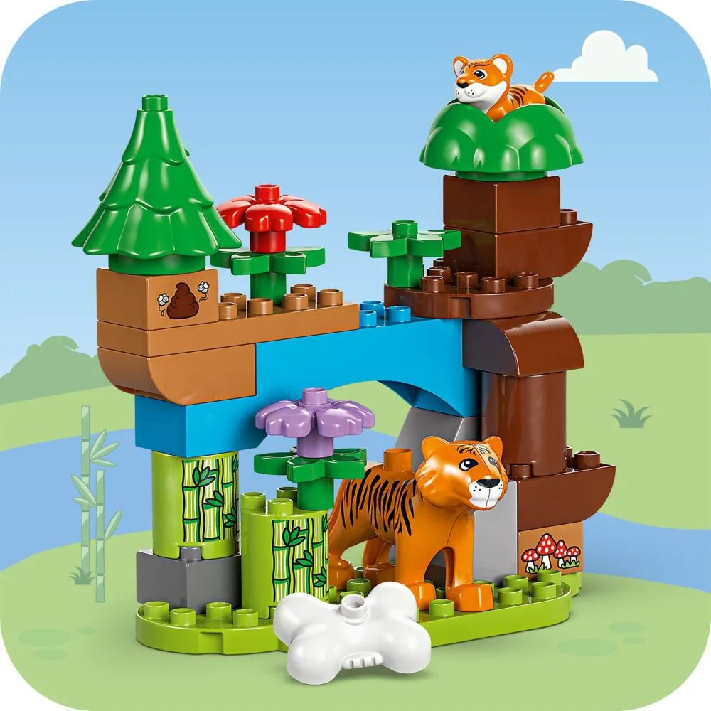 DUPLO® 10446 Wilde dierenfamilies 3-in-1