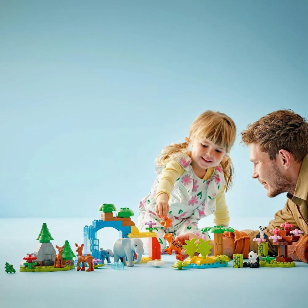 DUPLO® 10446 Wilde dierenfamilies 3-in-1