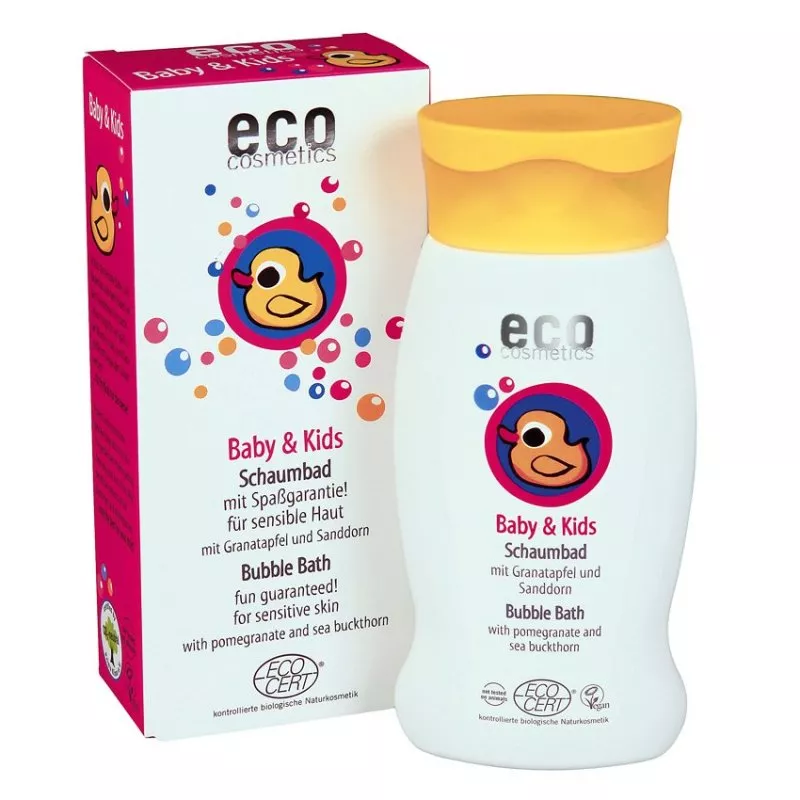 Eco Cosmetics Baby Baby Bubbelbad BIO (200 ml) - met granaatappel en duindoorn