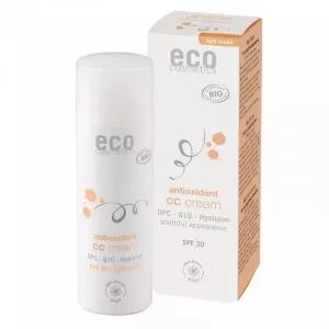 Eco Cosmetics CC cream SPF 30 BIO - light (50 ml) - uitgebreide verzorging voor uw huid