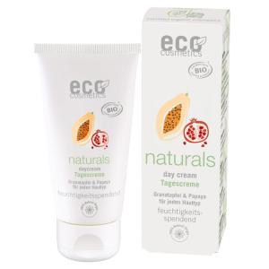 Eco Cosmetics Dagcrème BIO (50 ml) - met granaatappel en papaja