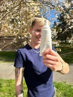 Eco Cosmetics Zonnebrandfluïde voor kinderen SPF 50+ BIO (100 ml) - met natuurlijke minerale zonnefilter