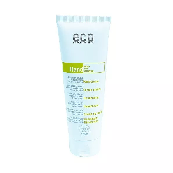Eco Cosmetics BIO handcrème (125 ml) - met echinacea en druivenpitolie