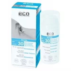 Eco Cosmetics Neutrale Zonnecrème zonder parfum SPF 30 BIO (100ml)