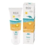 Eco Cosmetics Zonnebrandmelk Neutral zonder parfum SPF 30 BIO (125 ml) - met zinkoxide