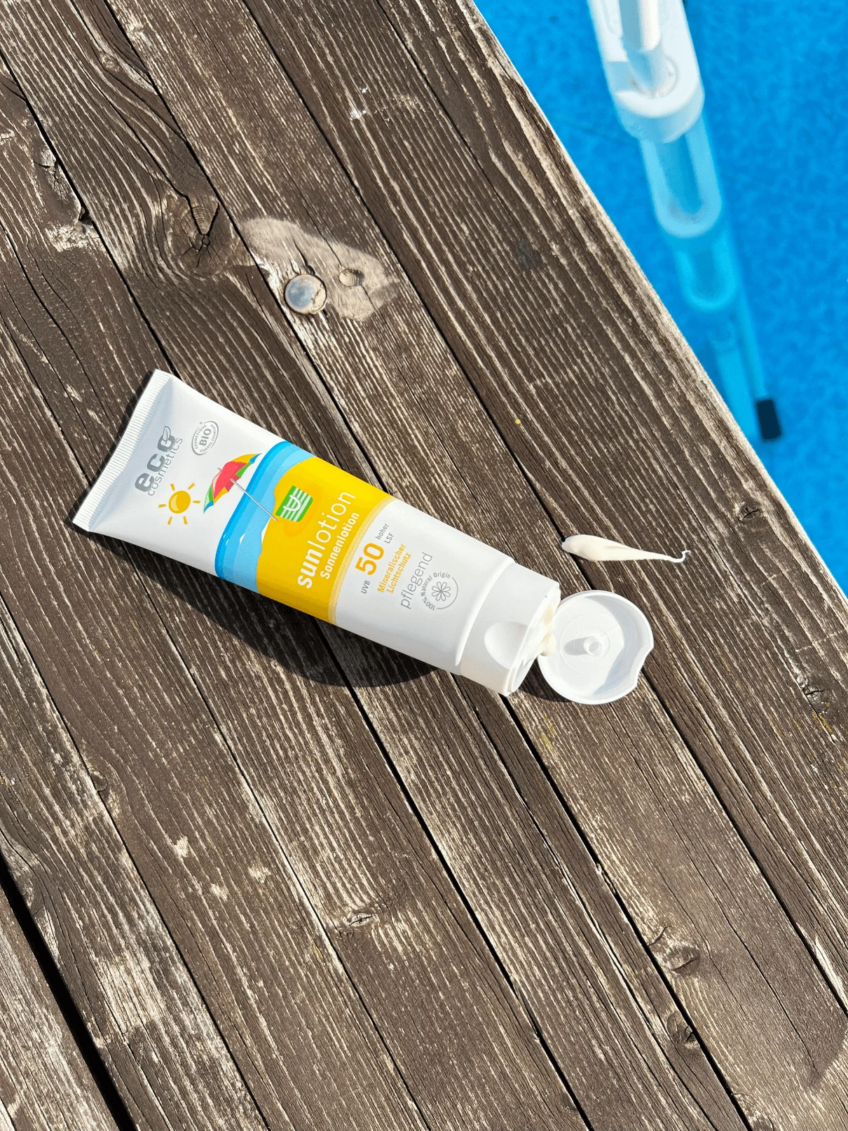 Eco Cosmetics Zonnebrandmelk SPF 50 BIO (125 ml) - met natuurlijke minerale filters