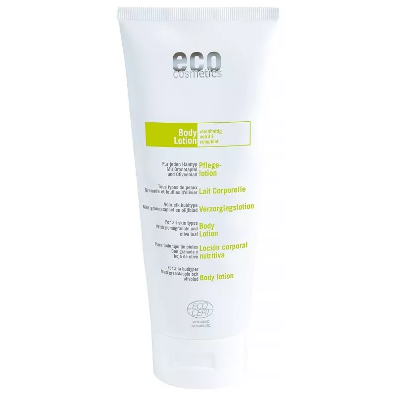 Eco Cosmetics Regenerator. BIO bodymilk (200 ml) - met olijfolie en granaatappel