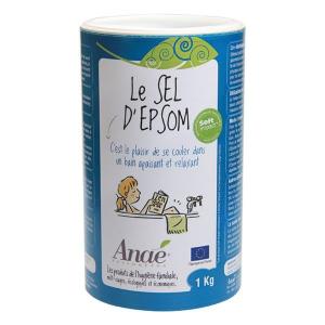 Ecodis Anaé van Epsom zout (1 kg) - voor bad, scrub en tuin