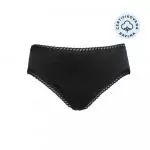 Ecodis Anaé by Menstruatiebroekje Panty voor zware menstruatie - zwart XL - gemaakt van gecertificeerd biologisch katoen