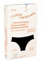 Ecodis Anaé by Menstrual Panties Panty voor lichte menstruatie - zwart XL - gemaakt van gecertificeerd biologisch katoen