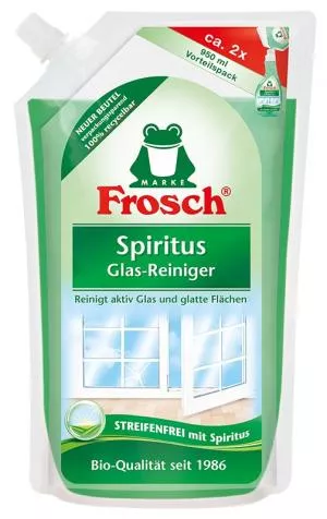 Frosch EKO Bio Spiritus glasreiniger - vervangingspatroon (950 ml)