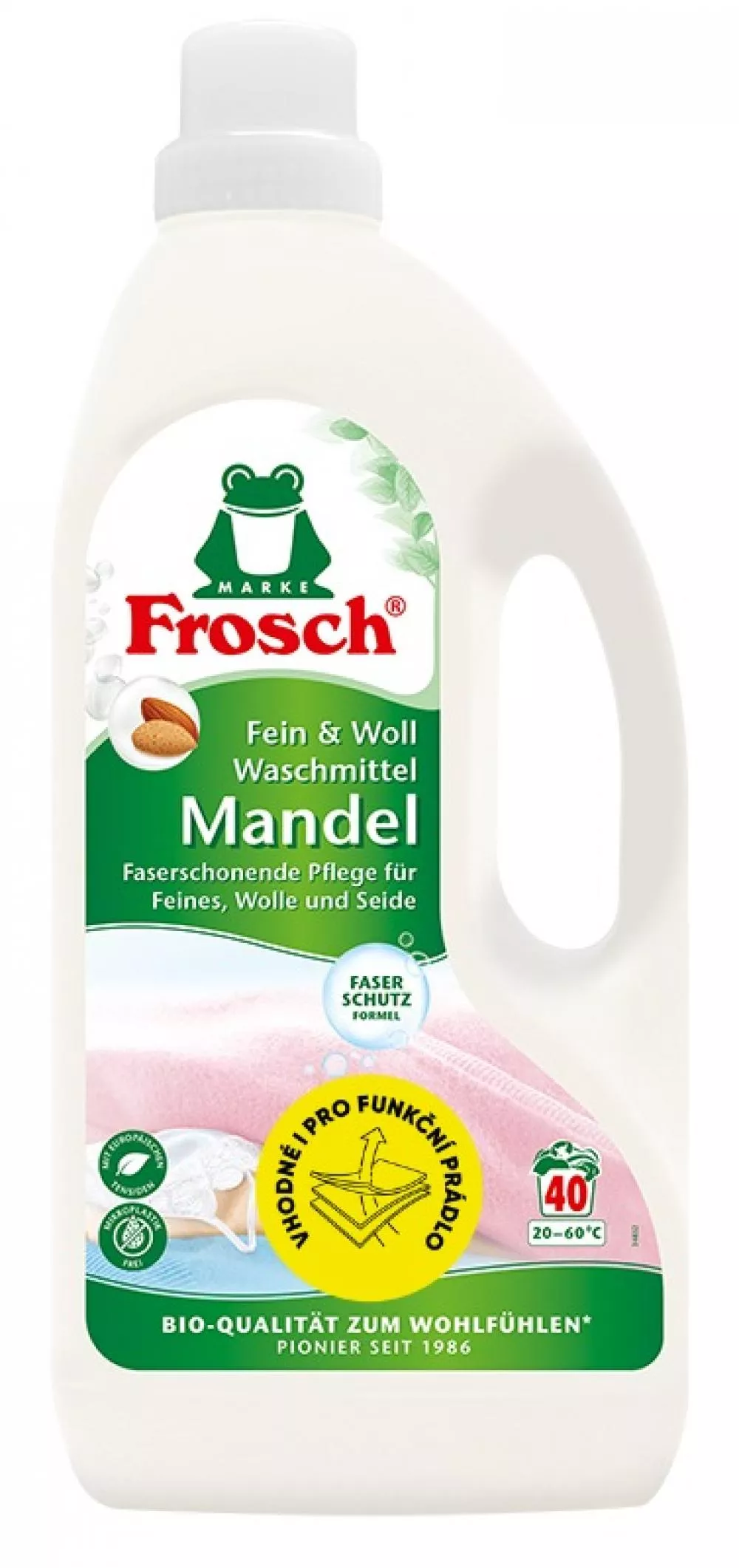 Frosch ECO Wol en Delicaat Wasmiddel Amandel (1500 ml)