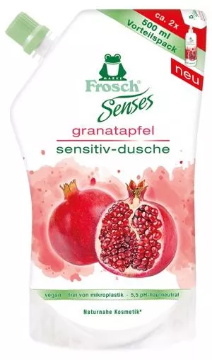 Frosch EKO Senses Douchegel Granaatappel - navulling (500ml)